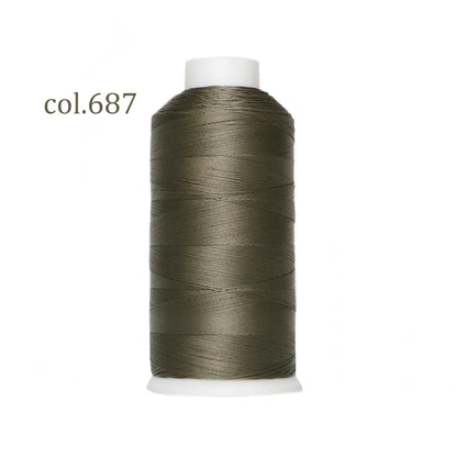 TEX 70-Fil de Nylon Collé 0.3mm pour Chaussures en Cuir, Résistant à la Brise, Tissu de Couture 210D/3 1500 Mètres