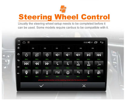 Autoradio Android 9 pouces pour KIA Morning 3 Picanto 2016 2017 2018 2019 2020 - 2023, GPS stéréo Carplay Autoradio DAB WIFI DSP RDS