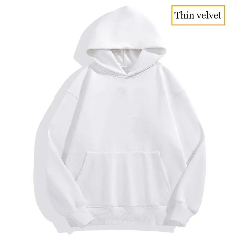 Sweat à capuche PVD pour hommes et femmes, pulls décontractés, sweat à capuche essentiel, vêtements d'exercice masculins, document solide, printemps et automne, nouveau