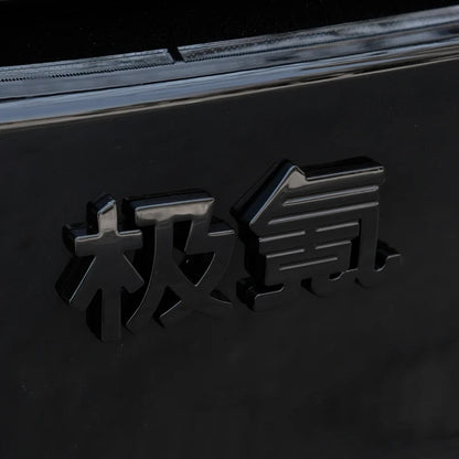 Étiquette autocollante en alliage de Zinc pour voiture Zeekr 7X, emblèmes de queue arrière, Modification du Logo de voiture, accessoires de décoration