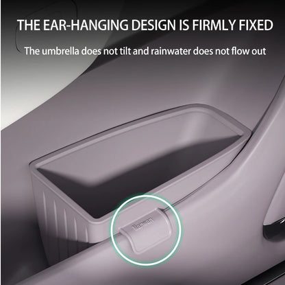 Boîte de rangement de porte pour ZEEKR 7X, seau de rangement en Silicone, rangement de parapluie, poubelle multifonctionnelle, accessoires d'intérieur de voiture