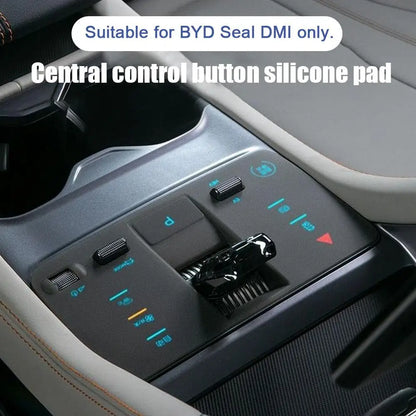 Couvercle de protection pour panneau de commande centrale de voiture, pour Byd Song Plus Edition, bouton de protection, panneau de commande, C2v3