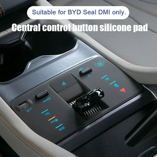 Couvercle de protection pour panneau de commande centrale de voiture, pour Byd Song Plus Edition, bouton de protection, panneau de commande, C2v3