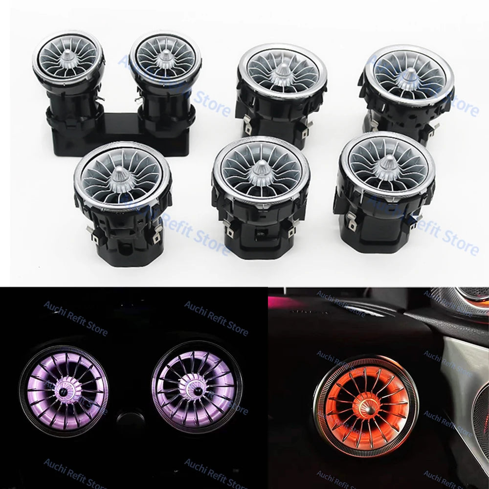 Lumières d'ambiance LED 3/64 couleurs, pour Mercedes Benz W205 X253 classe C GLC coupé C43 C63s, Instrument intérieur, lampe décorative, rénovation