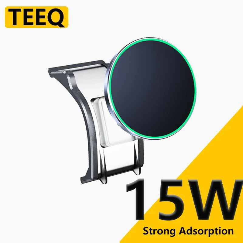 Support de téléphone de voiture pour BMW X5 X6 X7 2019 2020 2021 2022 2023 2024, support par gravité, support GPS, support de Charge magnétique pour Magsafe