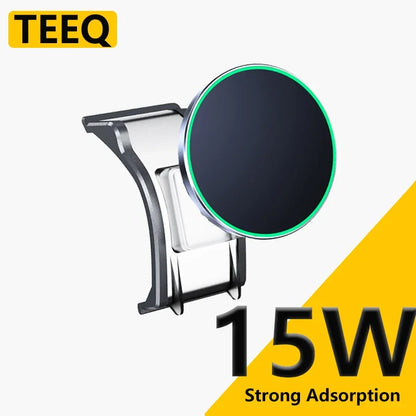 Support de téléphone de voiture pour BMW X5 X6 X7 2019 2020 2021 2022 2023 2024, support par gravité, support GPS, support de Charge magnétique pour Magsafe