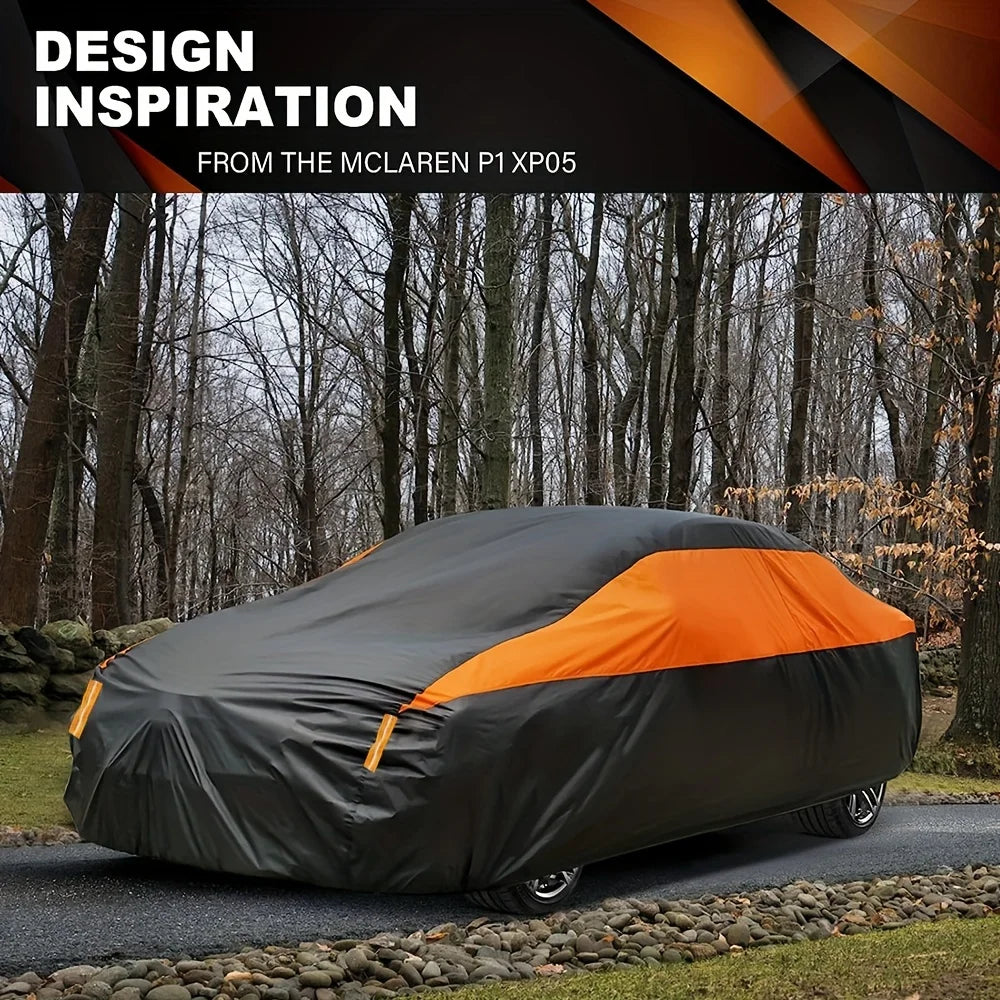 Bâches de voiture imperméables pour l'extérieur, Protection contre le soleil, la pluie et la neige, UV, universelles, SUV/berline 190T, couvertures complètes de Protection pour voiture