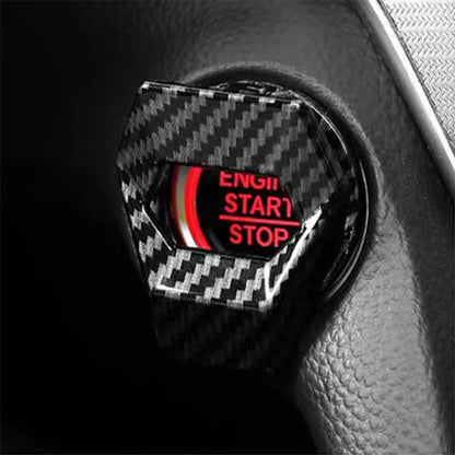 Couvercle universel de bouton d'arrêt de démarrage de moteur de voiture, Style Lambo, décoration de protection anti-rayures, adhésif collant, accessoires automobiles