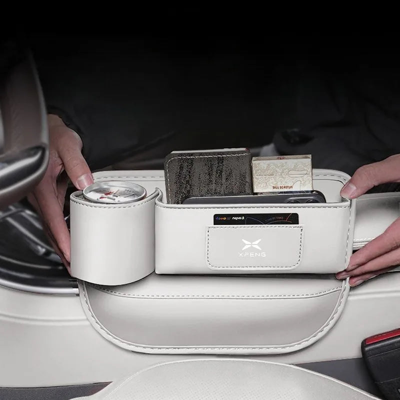 Boîte de rangement de fentes de siège de voiture, tasse d'eau, support de téléphone, sac de rangement, accessoires de rangement intérieur pour Xpeng G6 G9 G3 G3i P7 P5 P7i X9
