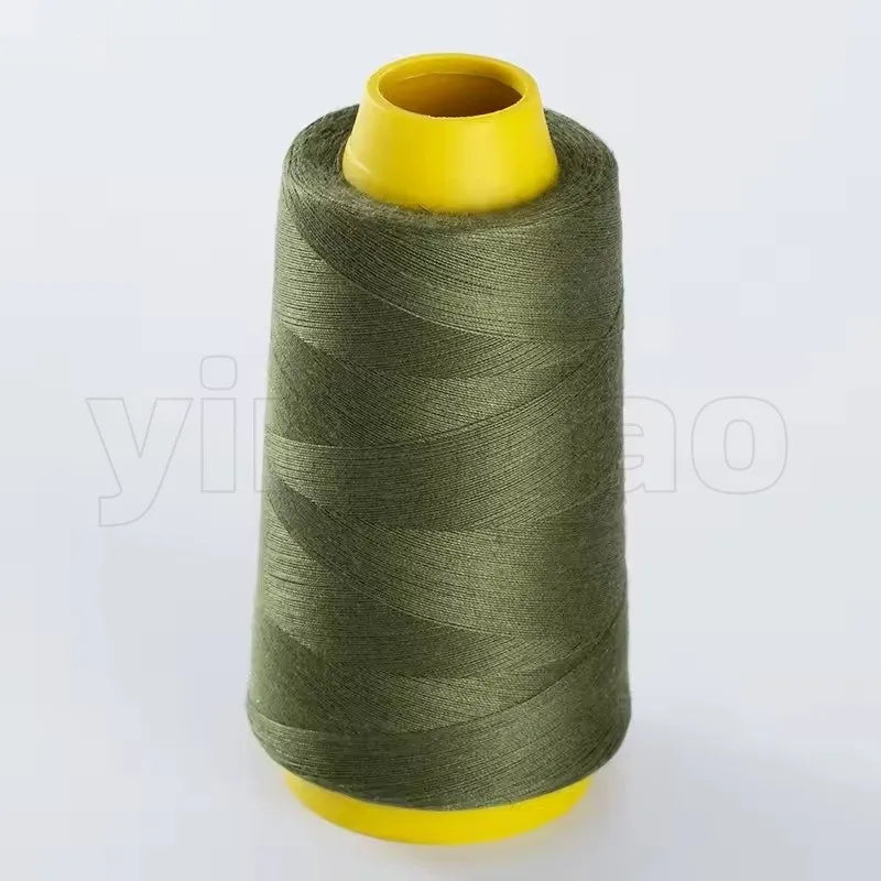 Fil à coudre en Polyester solide et Durable, 1300 Yards/rouleau, Machine à coudre professionnelle, broderie, outils de couture à domicile