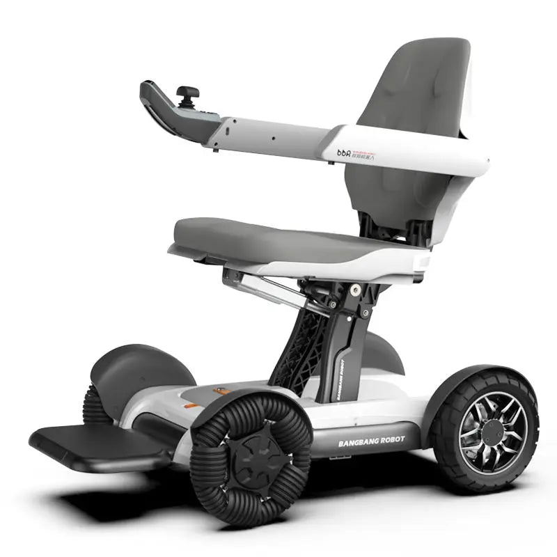 Chaise électrique à mobilité lourde avec mobilité électrique à 4 roues pour personnes âgées avec contrôleur intelligent