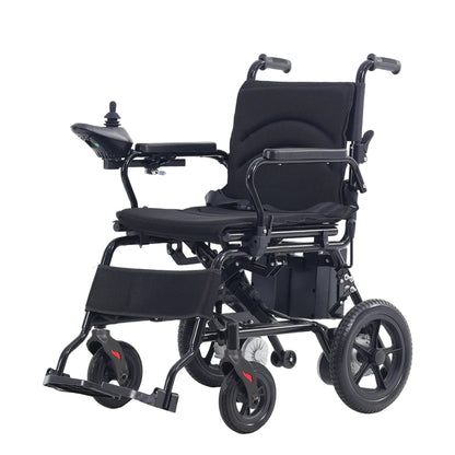 Fauteuil roulant électrique pliable en acier au carbone pour la rééducation, facile à utiliser