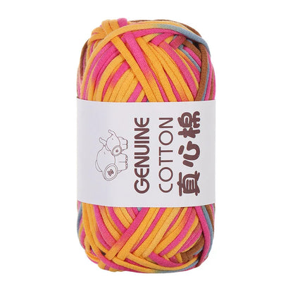 Fil à tricoter en coton et Nylon doux, 50g/boule, 80M, fil à tricoter au Crochet pour débutants avec points de Crochet faciles à utiliser