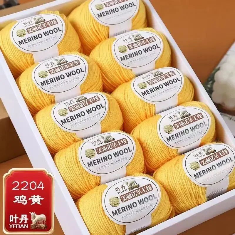 Fil de laine doux à 3 plis, 500 g/ensemble, pour crochets, chapeau d'hiver, pull, écharpe, châle, manteau, Cardigan, bricolage, confortable, chaud et moelleux, fil rouge pour bébé