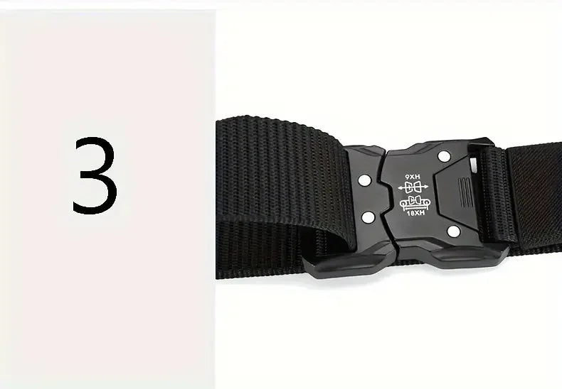 Ceinture DulWaist pour hommes et femmes, structure automatique durable, parfaite pour les aventures en plein air, accessoires unisexes, 2 pièces