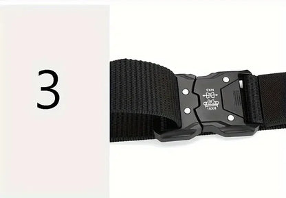 Ceinture DulWaist pour hommes et femmes, structure automatique durable, parfaite pour les aventures en plein air, accessoires unisexes, 2 pièces