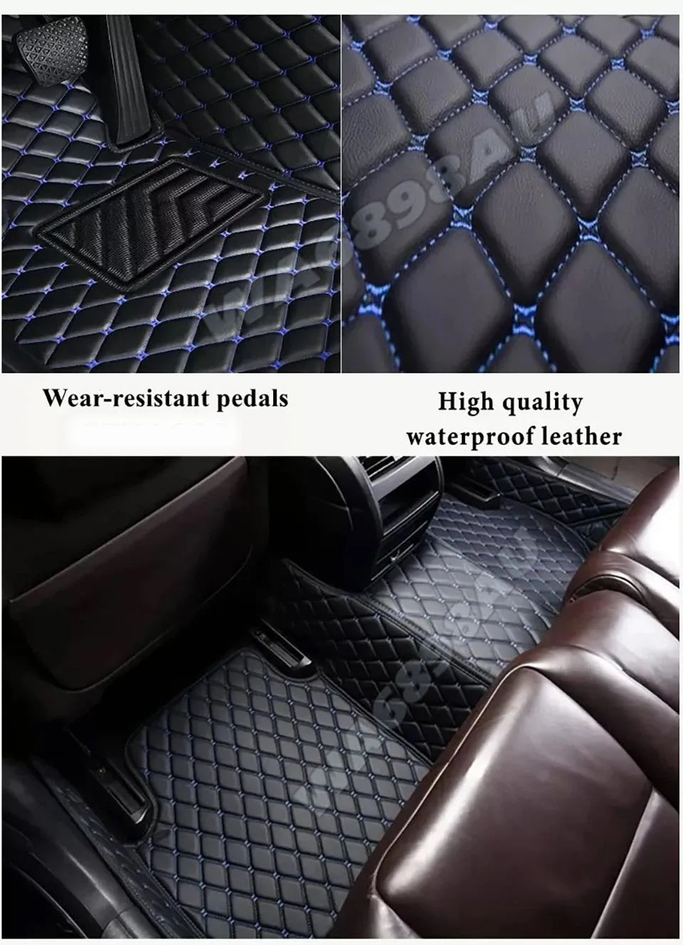 Tapis de sol de voiture en cuir de haute qualité, personnalisé pour LYNK CO 05 2020 – 2022, accessoires d'intérieur automobile