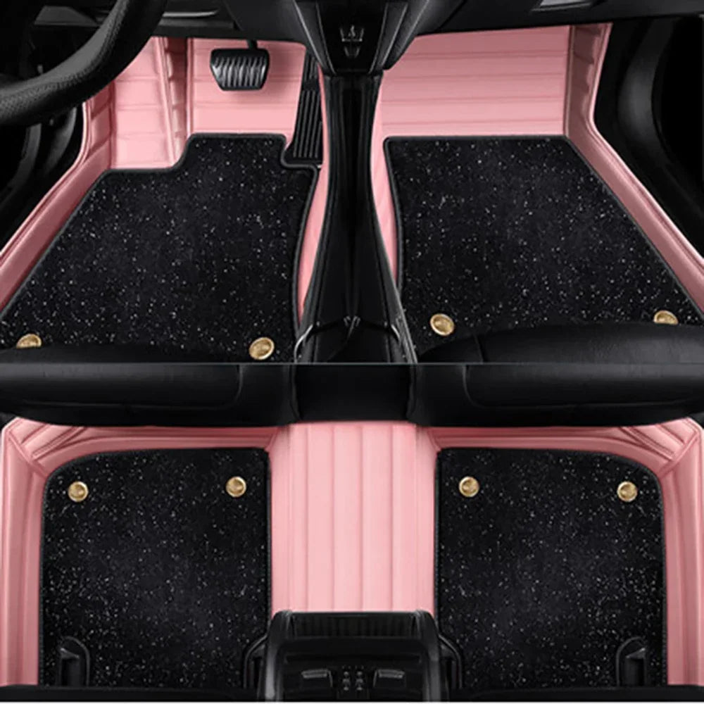 Tapis de sol de voiture personnalisé 5D, pour Mercedes Benz GLB X247 2019 – 2024 ans, Double couche, couverture de sol Coche