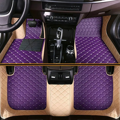 Tapis de sol de voiture en cuir pour BYD Yangwang U8 2023 2024 2025 2026, ensemble complet imperméable pour tous les temps
