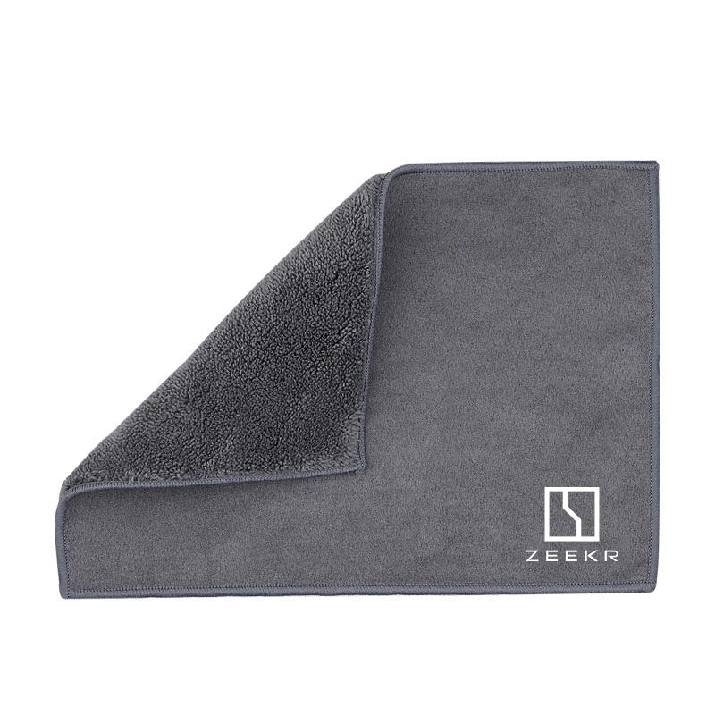 Serviette en microfibre, accessoires de nettoyage de voiture, peluche, facile à nettoyer, outil de lavage de voiture pour Zeekr 001 MIX 009 007 Zeekr X 7X