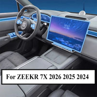 Film de Protection PPF pour ZEEKR 7X 2026 2025 2024, accessoires intérieur transparent en TPU LCD, panneau d'équipement de Navigation, Console centrale