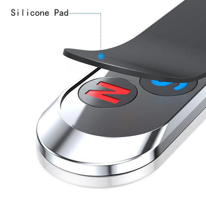 Support de téléphone magnétique pour voiture en forme de Mini bande Simple, accessoires de voiture 9x2.4MMN40, aimants magnétiques puissants, colle Nano-sans marquage