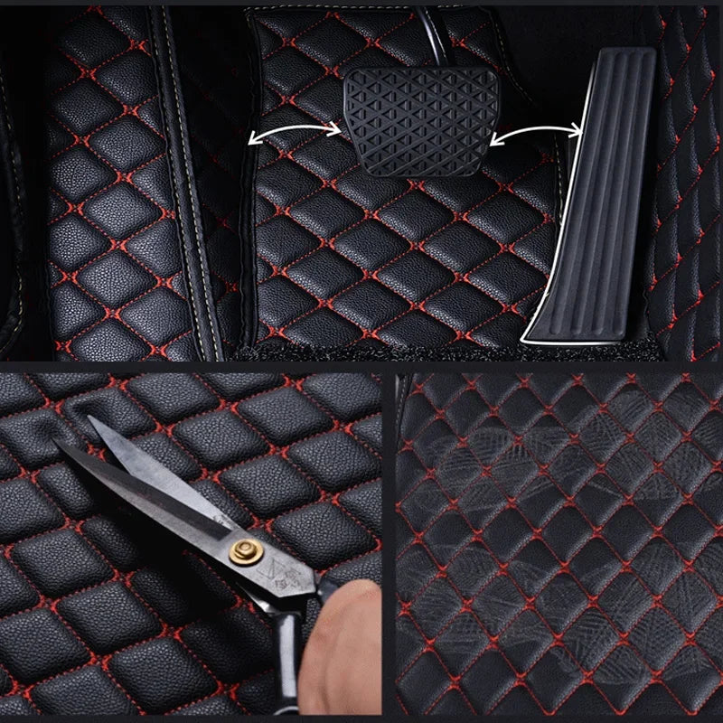 Tapis de sol de voiture d'origine pour Lynk & Co 01 2021, coussinets de pied automobiles personnalisés, couverture de tapis d'automobile, tapis de coffre intérieur