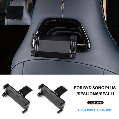 Support multimédia arrière spécial pour iPad et téléphone pour BYD Song Plus ATTO 3 2023 2024 2025 Sealion 6 Seal U Atto3