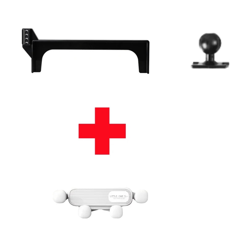 Support de téléphone de voiture avec écran de 15.4 pouces, pour LYNK & CO 07 2024, chargeur sans fil universel, support par gravité, accessoires d'intérieur automobile
