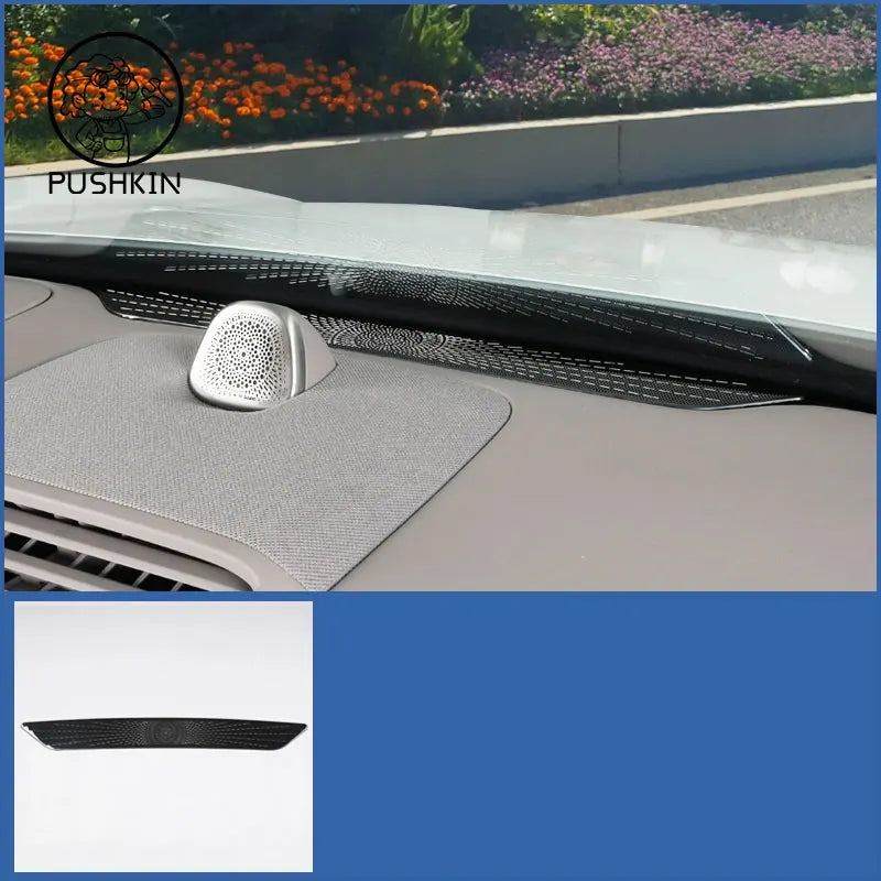 Couverture de haut-parleur audio intérieur de voiture pour Geely ZEEKR, couverture d'œuvres d'art, garniture de porte, accessoires de garniture, 7X, 2024, 2025, 2026
