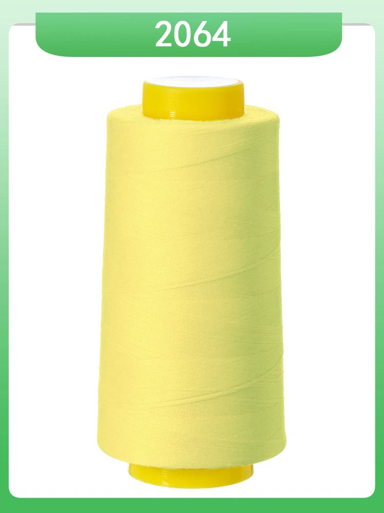 Fil à coudre ultra-fin 602-fil en polyester semblable à la soie à grande vitesse 60s/2 5000m, pour machine à broder et travaux d'aiguille délicats