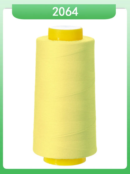 Fil à coudre ultra-fin 602-fil en polyester semblable à la soie à grande vitesse 60s/2 5000m, pour machine à broder et travaux d'aiguille délicats