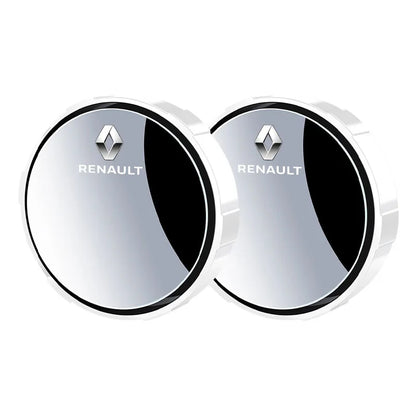 Rétroviseur auxiliaire réglable à 360 degrés pour voiture, 2 pièces, pour Renault Koleos Clio Laguna 2 Megane 2 3 Duster Logan