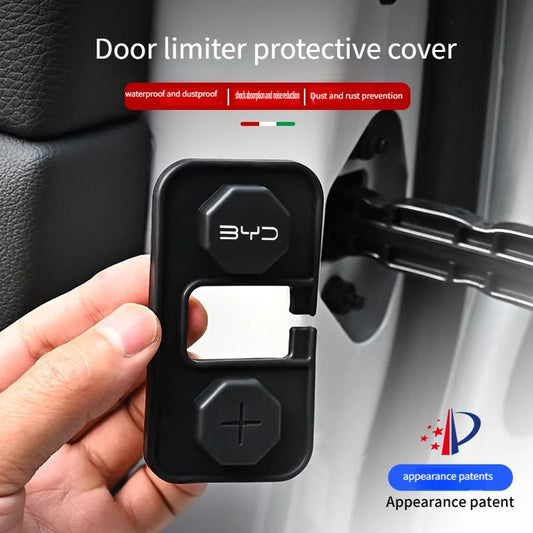 Convient au limiteur de porte automatique BYD, matériau en silicone antirouille, résistant à la pluie, facile à installer et à protéger votre voiture