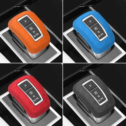 Autocollant de couverture de coffre de changement de vitesse de voiture, en Alcantara, anti-rayures, accessoires de réglage intérieur, pour Mitsubishi Outlander 2023