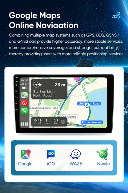Autoradio Android 15 pour Peugeot 307 CC 307CC 307SW 2002 - 2013 sans fil Carplay Android Auto stéréo lecteur multimédia 4G 2 Din