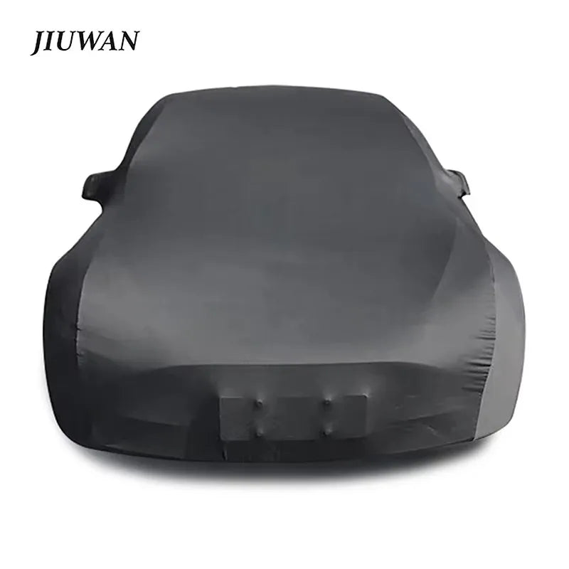 Housse de voiture extensible universelle, résistante au soleil, coupe-vent, anti-poussière, résistante aux rayures, Protection UV pour voiture de sport, berline, SUV, style de beauté