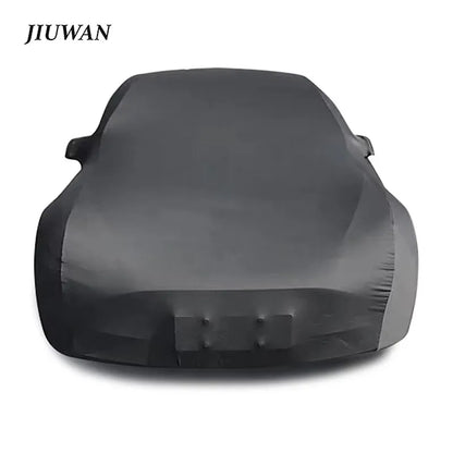 Housse de voiture extensible universelle, résistante au soleil, coupe-vent, anti-poussière, résistante aux rayures, Protection UV pour voiture de sport, berline, SUV, style de beauté