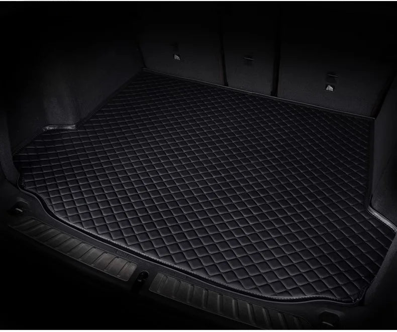 Tapis de coffre de voiture personnalisé en cuir microfibre, pour Changan CS55 CS35 CS75 PLUS 2024, tapis de valise, accessoires d'intérieur de voiture