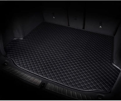 Tapis de coffre de voiture personnalisé en cuir microfibre, pour Changan CS55 CS35 CS75 PLUS 2024, tapis de valise, accessoires d'intérieur de voiture