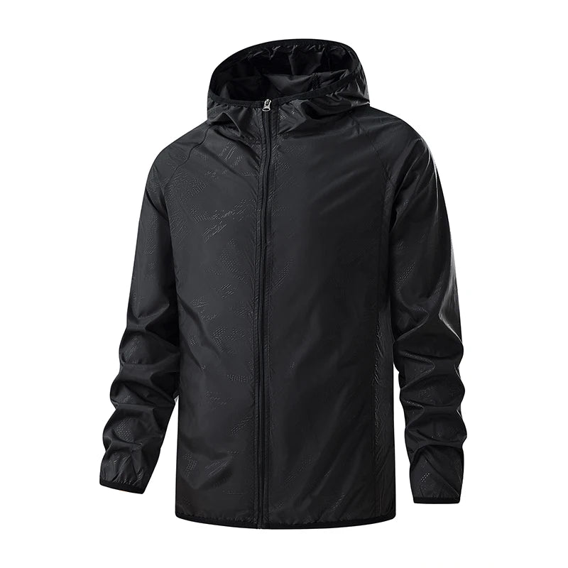 LNGXO-Vestes de randonnée imperméables pour hommes et femmes, coupe-vent de protection solaire, manteau de pluie d'escalade de camping, vêtements portables unisexes