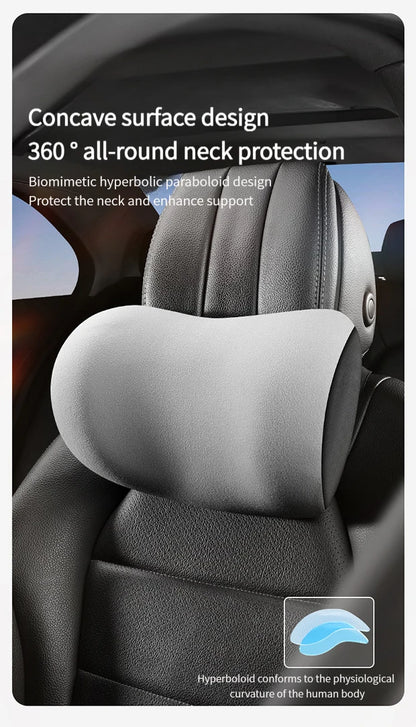 Appuie-tête de voiture, support lombaire, coussin de siège de voiture, coussin lombaire, oreiller chauffant électrique pour voiture, oreiller de protection du cou