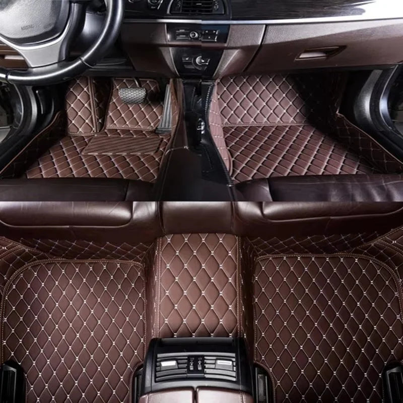 Tapis de sol personnalisés pour Nissan Qashqai 2020-2023 2016-2019 TIIDA 2011-2015 2016-2023, couverture complète, doublures de sol de luxe