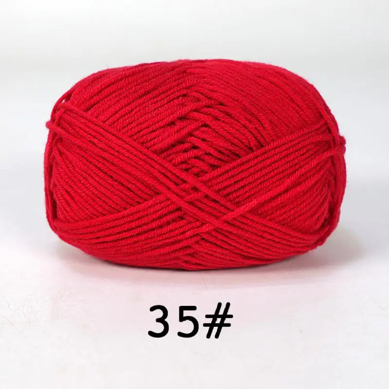 Nouveau 5 pièces couleurs mélangées fil lait coton fil combinaison Crochet tricot fil ensemble pour à la main bricolage artisanat pull écharpe tricot