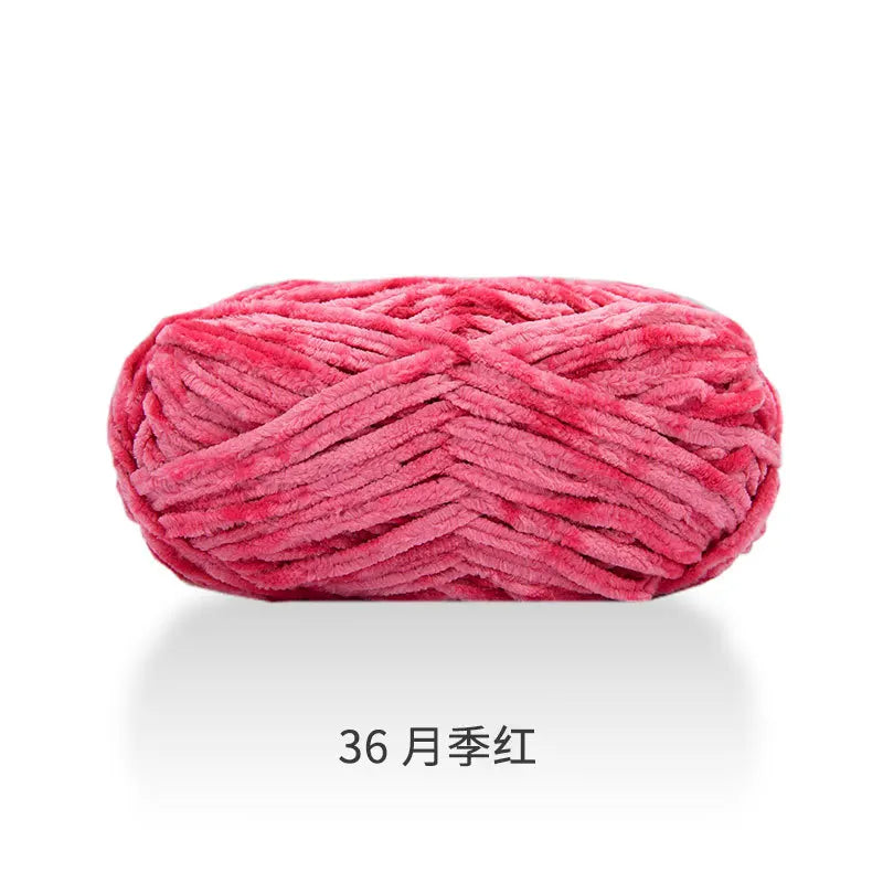Fil à tricoter 100g, fil de glace douce, fil de coton tricoté à la main pour écharpe, Crochet de bricolage tricoté à la main