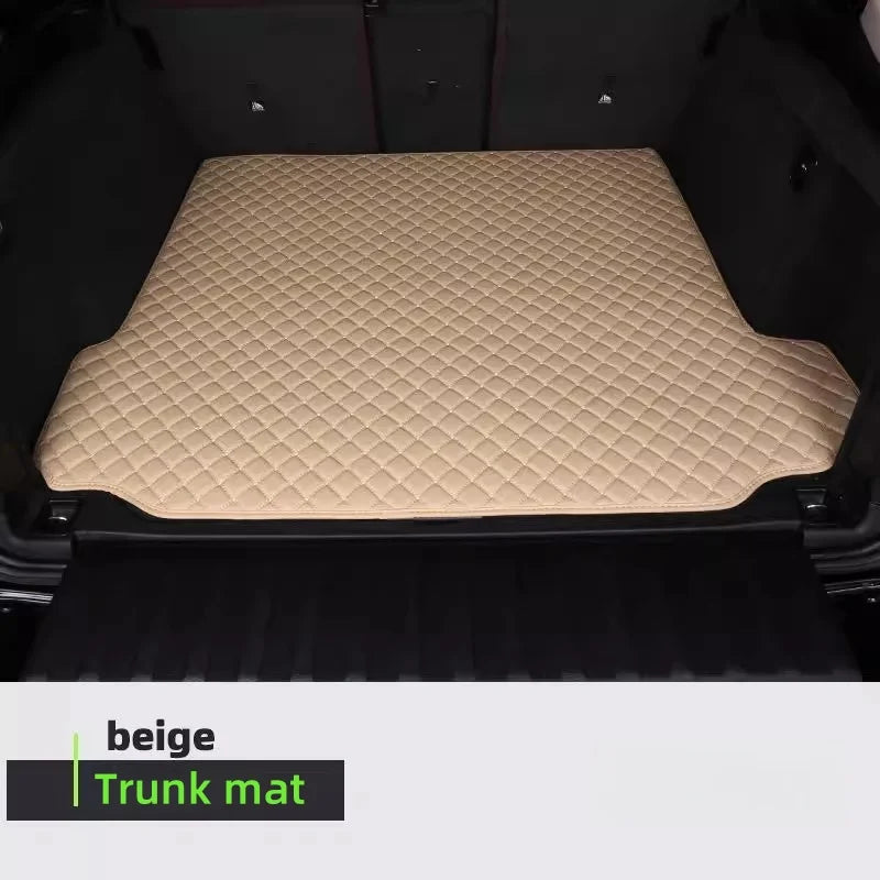 Tapis de coffre de voiture en cuir artificiel personnalisé, pour Alfa Romeo Giulia 2017 – 2022 Stelvio 2017-2022, accessoires d'intérieur de voiture