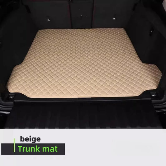 Tapis de coffre de voiture en cuir artificiel personnalisé, pour Alfa Romeo Giulia 2017 – 2022 Stelvio 2017-2022, accessoires d'intérieur de voiture