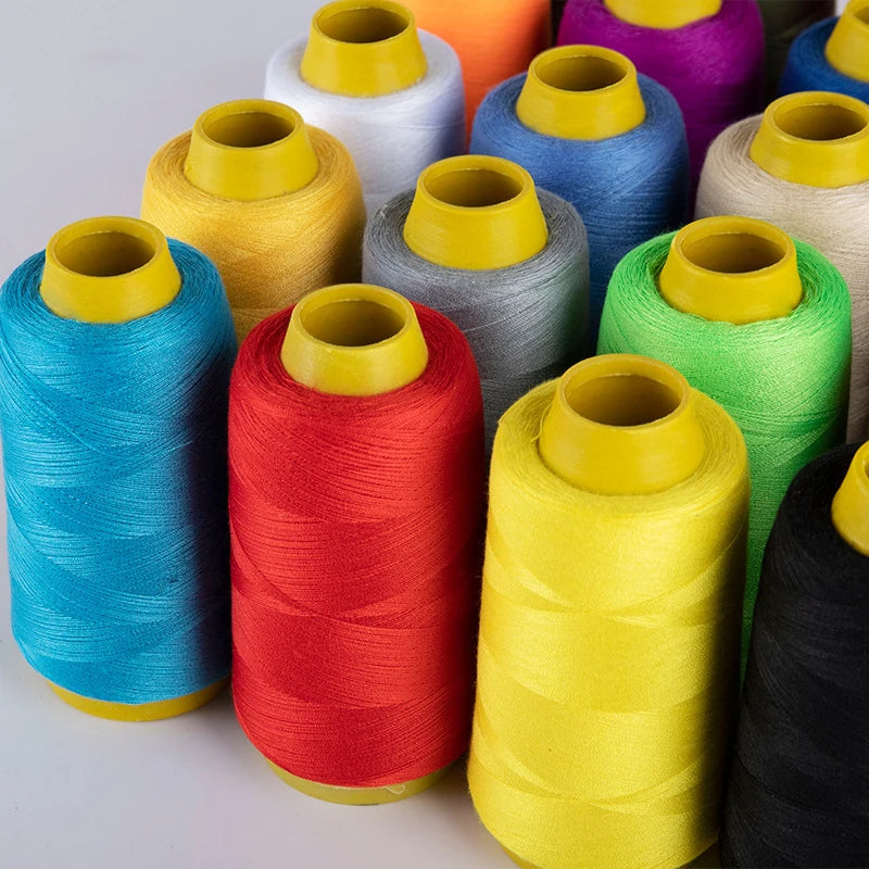 Fil de Machine à coudre, ligne pagode, fil de surjet pour Machine à broder à la main, 1300 Yards, chaque bobine Durable