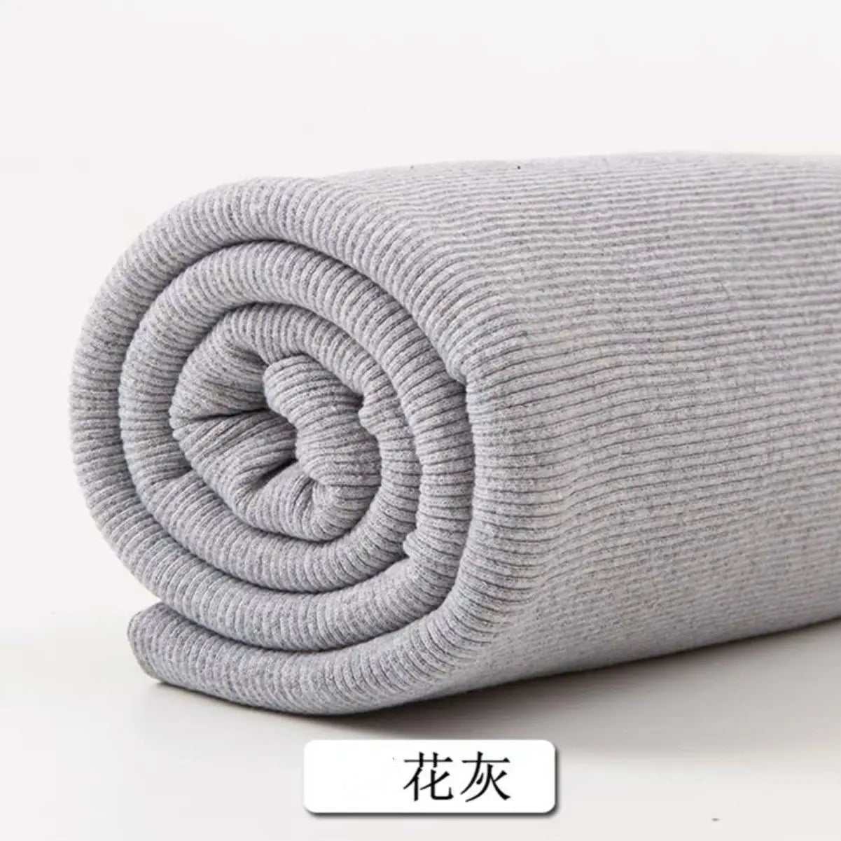 Tissu fileté élastique en coton, manches de sweat-shirt, col, ourlet, bord inférieur, tissu tricoté à revers élastique pour vêtements
