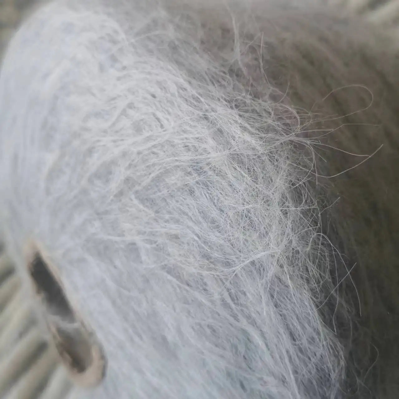 Laine tricotée à la main en forme de lapin Super douce, fil Mohair au Crochet chaud, acrylique, anti-boulochage, pour pull, écharpe, haute qualité, 500g, 1 pièce
